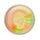 Berkley Power Bait Chartreuse White Orange Glitter