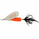 Abu Droppen Fluo 8g Black Feather Silver