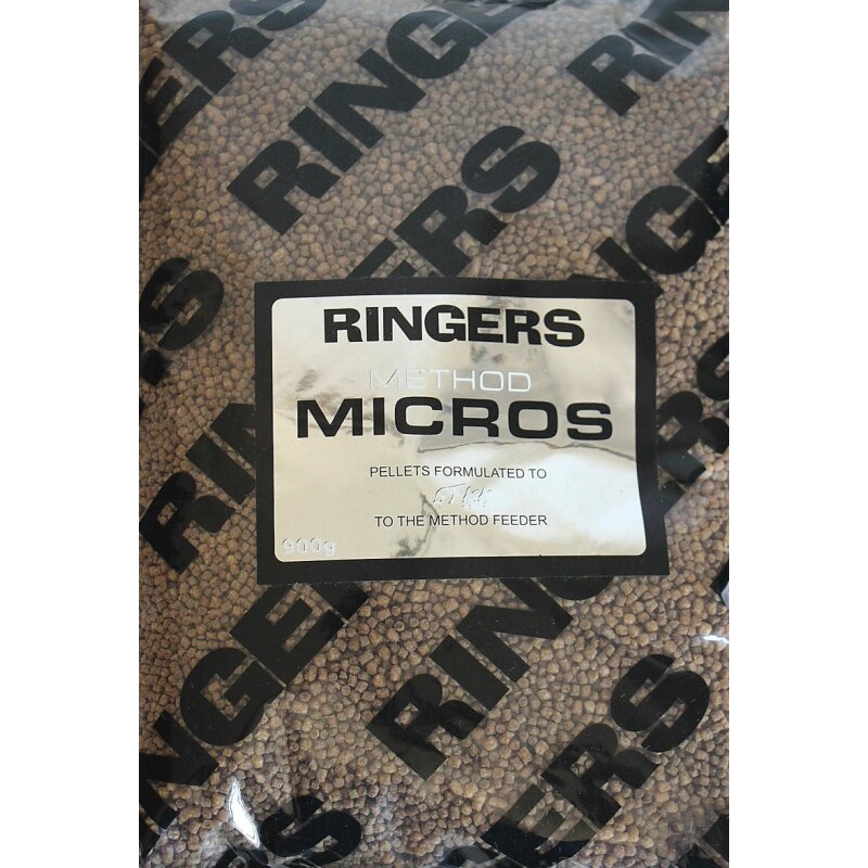 RINGERS METHOD MICRO PELLETS 2MM  x2 bags PRNG29 