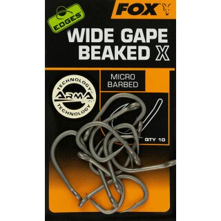 Fox Edges Wide Gape Beaked X Hook