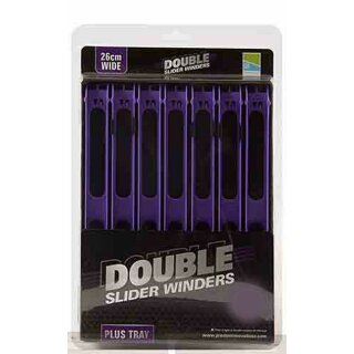 Preston Double Slider Winders Wide 26cm