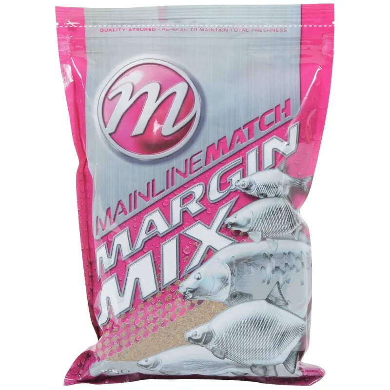 Mix Mainline Match Margin Mix 1kg - Farine De Poisson Et Granulés Pour Appât