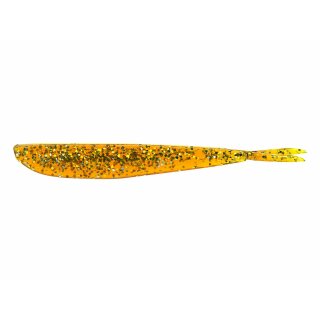 Lunker City Fin-S 4" Motoroil Silver FlK