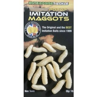 Enterprise Tackle Imitation Pop Up Maggots White