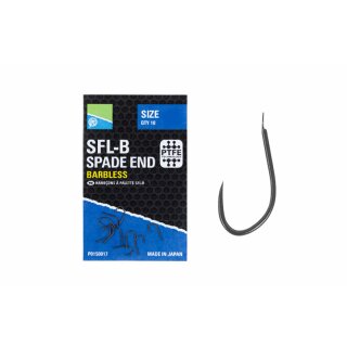 Preston SFL B Spade End Hook Size 16