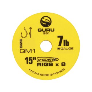 Guru QM1 Speedstop Ready Rigs 38cm Size 10