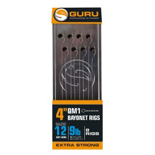 Guru QM1 Bayonet Ready Rig 10cm Size 12