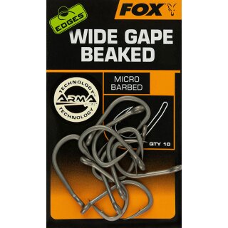 Fox Edges Wide Gape Beaked Hook Size 6