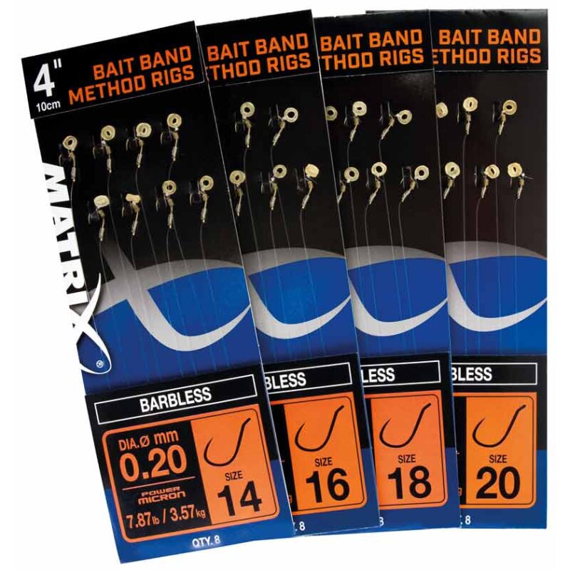 5 X 20lb Karpfen Haar Angeln Rigs Mit Bait Stop Haken 6-10 Barbless
