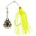 Strike King Mini King Spinnerbait 3,5g Chartreuse Head Chartreuse Skirt