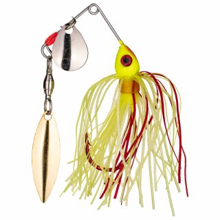 Strike King Bleeding Bait Mini King Spinnerbait 3,5g Bleeding Chartreuse White