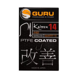 Guru Kaizen Eyed Hook Size 16