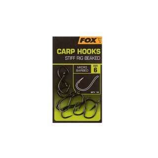 Fox Carp Hooks Stiff Rig Beaked