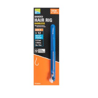 Preston KKH-B Banded Hair Rig 10cm Size 14 0,21mm