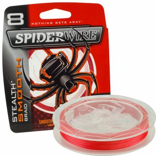 Spiderwire Stealth Smooth 8 Code Red 0,07mm Verkaufseinheit 10m