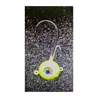 Master Jigs VMC 7161 Round Jig Baitholder mit Stingeröse Gelb