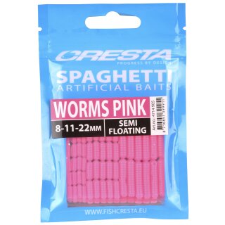 Cresta Spagetti Worms Worms Pink