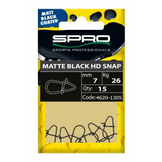Spro Matte Black HD Snap 5,0mm 18kg