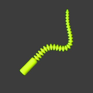 Köderwerk Bubblegum Larry 60mm Farbe 014 Chartreuse UV