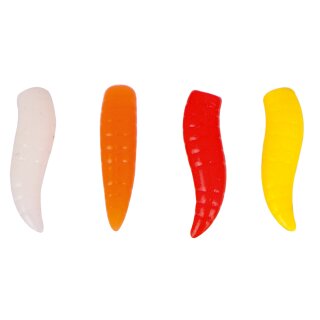 MS Range Floating Soft Baits Maggots Red
