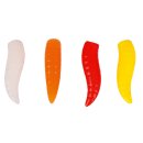 MS Range Floting Soft Baits Maggots Red