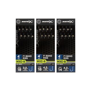 Matrix MXC 6 F1 Bait Band Ready Rig 10cm Gr.14 0,14mm