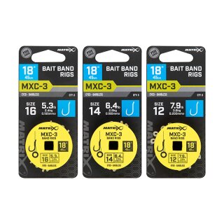 Matrix MXC 3 Bait Band Ready Rig 45cm Gr.12 0,20mm