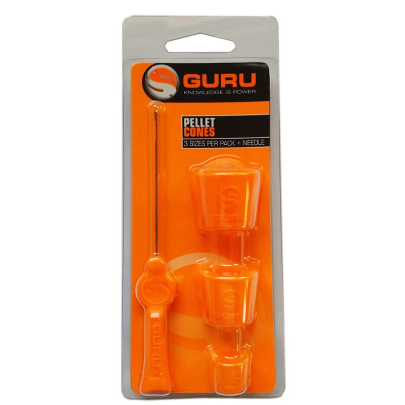 Kit Cônes Avec Lime Cônes De Pellet Guru - 3 Tailles Par Pack Kit Cônes Avec Lime Cônes De Pellet Guru - 3 Tailles Par Pack