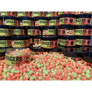Ringers Chocolate Orange Wafter Duos Yellow Orange