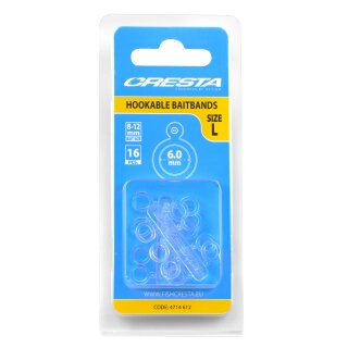 Cresta Hookable Bait Bands Small