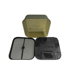 Korum Bait Tub Gelochter Deckel Incl. Sieb