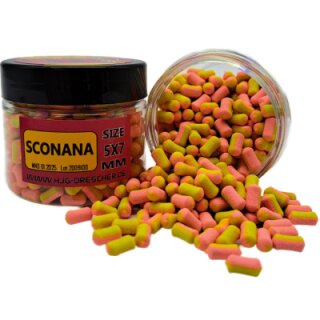 HJG Drescher Dumbells Wafter Pink/Yellow Sconana Size 5 x 7