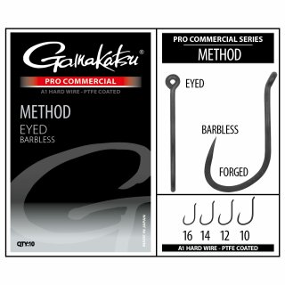 Gamakatsu Pro Commercial Method Eyed Size 14