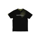 Matrix Hex Print T-Shirt Black Size XL