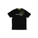 Matrix Hex Print T-Shirt Black Size XXXL