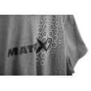 Matrix Hex Print T-Shirt Grey Size M