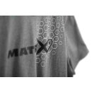 Matrix Hex Print T-Shirt Grey Size XL
