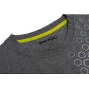 Matrix Hex Print T-Shirt Grey Size XXL