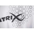 Matrix Hex Print T-Shirt White Size L