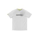 Matrix Hex Print T-Shirt White Size M