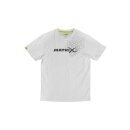 Matrix Hex Print T-Shirt White Size XL