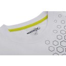 Matrix Hex Print T-Shirt White Size XXXL