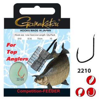 Gamakatsu Competition Bream Feeder LS 2210 75cm 14/0,12mm