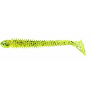 Berkley Flex Beat Shad 10cm Chartreuse Pepper Red