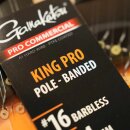 Gamakatsu Pro Commercial King Pro Pole Banded Rig 15cm Hook 12/0,17mm
