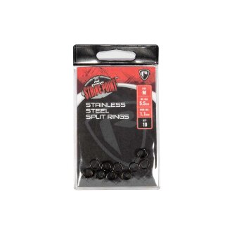 Fox Rage Strike Point Stainless Steel Split Rings