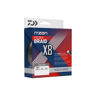 Daiwa  N`´Zon X8 Feeder Braid 150m 0,10mm/15lb