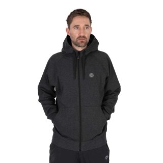 Matrix Charcoal Marl Zip Hoody X Large