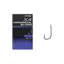 Matrix X4 Commercial Silvers Barbless Hook Size 20