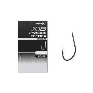 Matrix X1B Finesse Feeder Barbed Hook Size 16